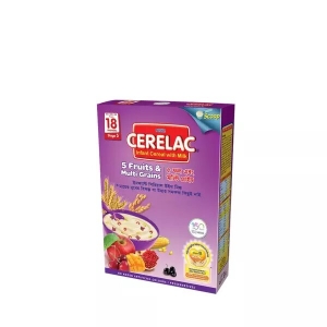 Nestle Cerelac 5 Fruits & Multi Grains (18 months +) BIB