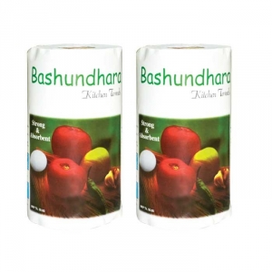 Bashundhara Kitchen Towels (2 Rolls)