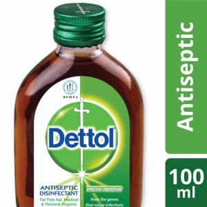Dettol Antiseptic Liquid (Brown) Single Pack 100ml