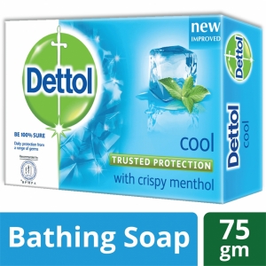 Dettol Soap Cool Bathing Bar Soap 75gm