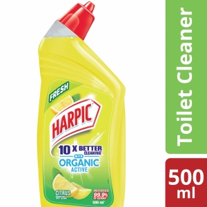 Harpic Toilet Cleaning Liquid Fresh Citrus 500ml