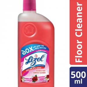 Lizol Floor Cleaner Floral Disinfectant Surface Cleaner 500ml