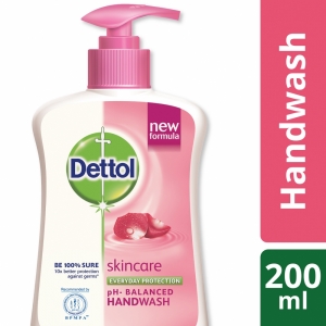 Dettol Handwash Skincare Liquid Soap Pump 200ml
