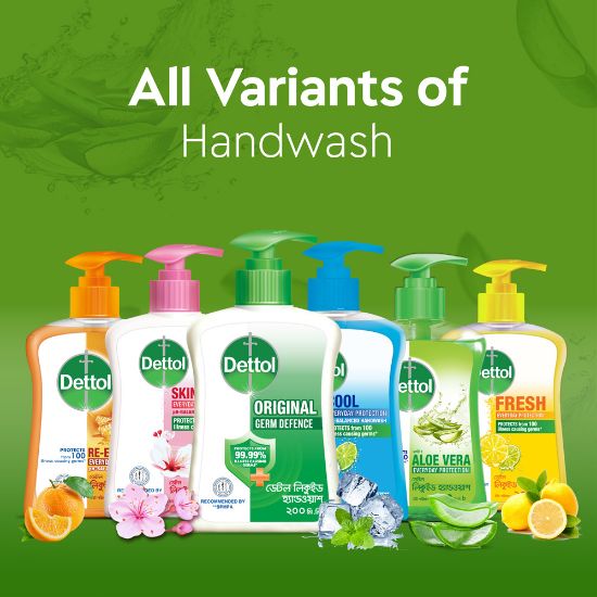 Picture of Dettol Handwash Aloe Vera 200ml Pump, Liquid Soap with Aloe Vera Extract