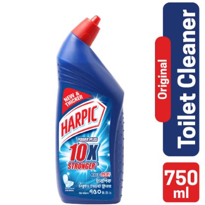 Picture of Harpic Toilet Cleaner Liquid 750ml Original Power Plus 10/10 Stain Remover