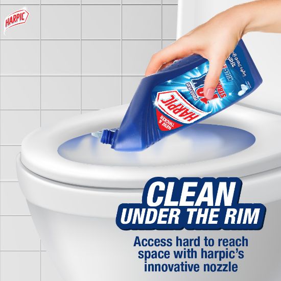 Picture of Harpic Lizol Double Protection- 750ml Toilet Cleaner & 500ml Citrus Surface Cleaner Combo